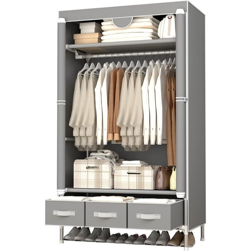 Portable clothes closet - clothes,