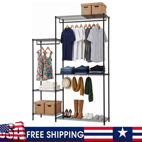 Tier rolling clothes - rolling, rack