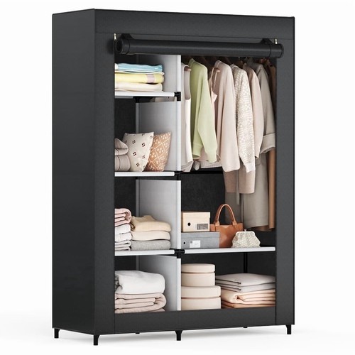 Wardrobe closet organizer with - organizer,